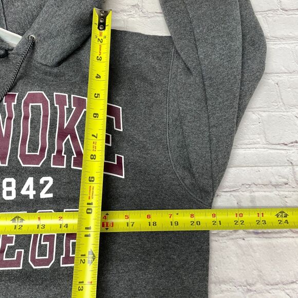 Champion Roanoke College Pullover Hoodie Sweatshirt Size Small Gray B355 -2 - Picture 4 of 15